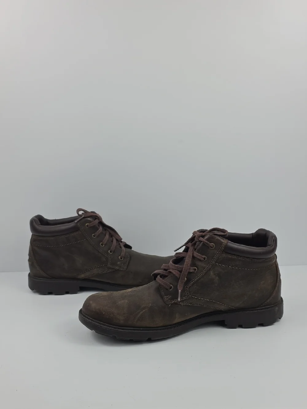 Rockport‎ Storm Surge Waterproof Leather Plain Toe Men's Boot Size 13